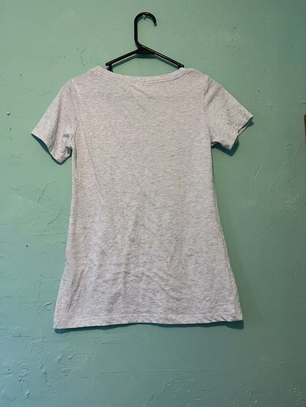 Next Level Triblend Scoop Neck T-Shirt Size S Gray Heather - Picture 4 of 4
